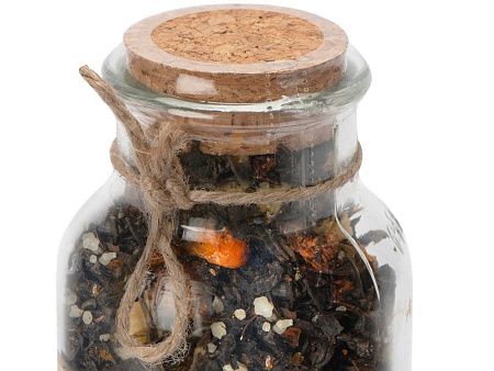 Чай черный с соком ананаса, мёдом и облепихой