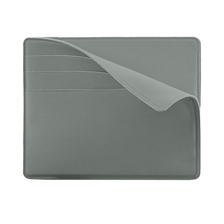 Чехол Simply для 6 карт с отделением для денег, серый, PU 