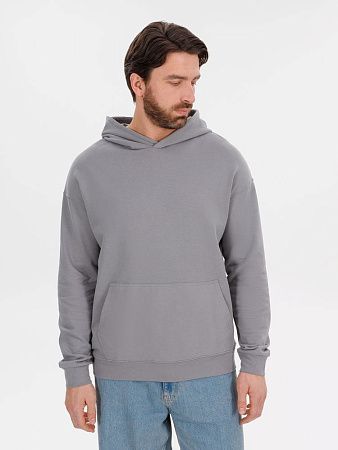 Худи оверсайз унисекс Outshine, серое, размер M/L