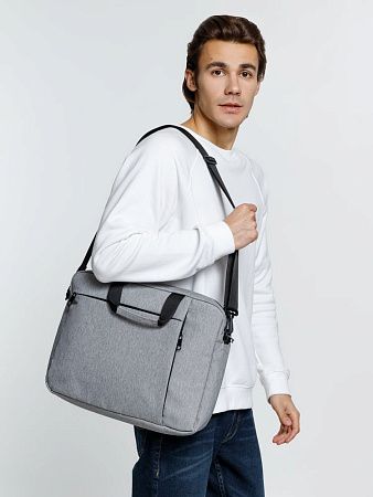 Сумка для ноутбука Oneworld, серая