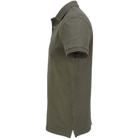 Рубашка поло унисекс Pacific, темный хаки, размер S