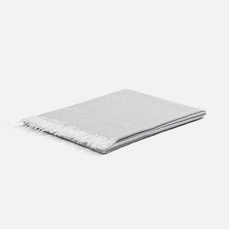 Плед «Гирвас», светло-серый