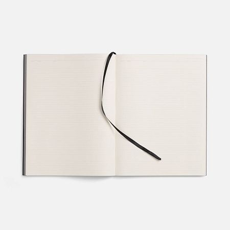 Ежедневник Flat Maxi, недатированный, черный