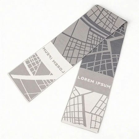 Шарф на заказ Tricksy Light, M, полушерсть