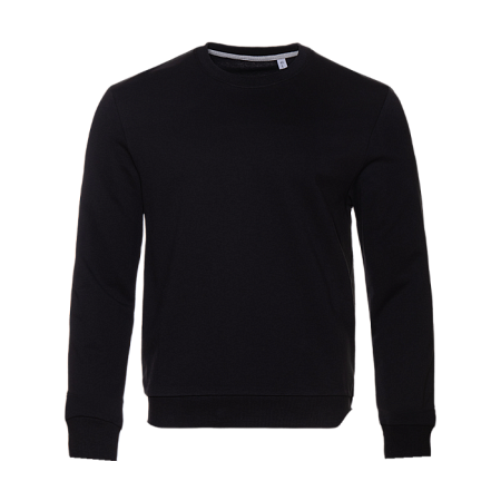 Свитшот унисекс STAN футер без начёса, 260, 63, Чёрный,  (20)  (48/M)