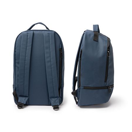 Рюкзак из искусственной кожи DERICK, морской синий