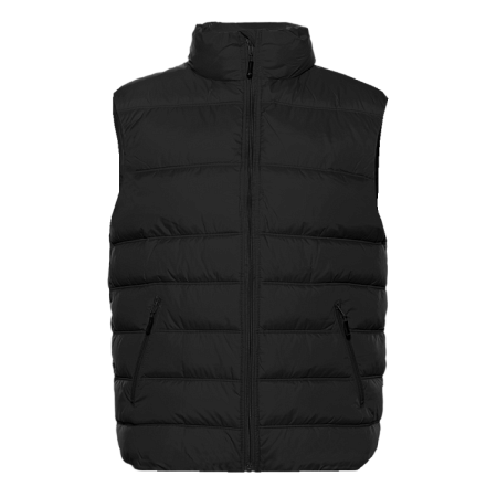 Жилет мужской STAN утепленный таффета 210T,65, 82, Чёрный,  (20)  (54/XXL)