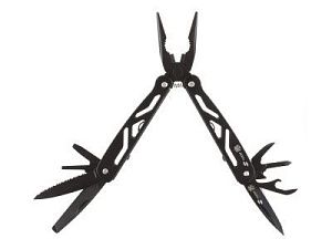 Мультитул, 12 функций, цвет: черный