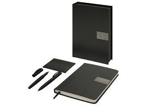 Подарочный набор «Goethe» с блокнотом А5, 2-мя ручками и картхолдером