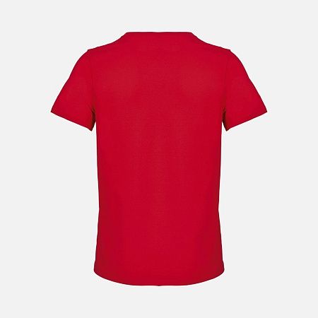 Футболка унисекс Regent с V-образным вырезом, красная, размер XL