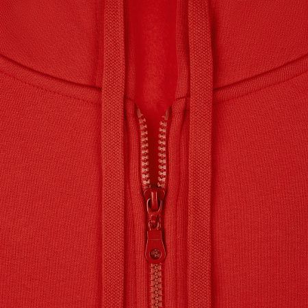 Толстовка на молнии с капюшоном Siverga Heavy 2.0, красная, размер S