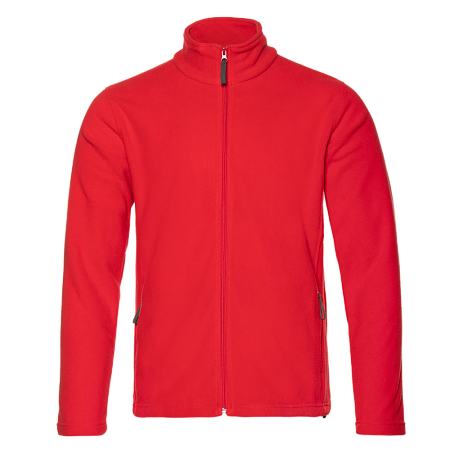 Толстовка унисекс STAN на молнии микрофлис 200, 21, Красный,  (14)  (52/XL)