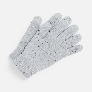 Перчатки сенсорные Spotti Senso, светло-серые