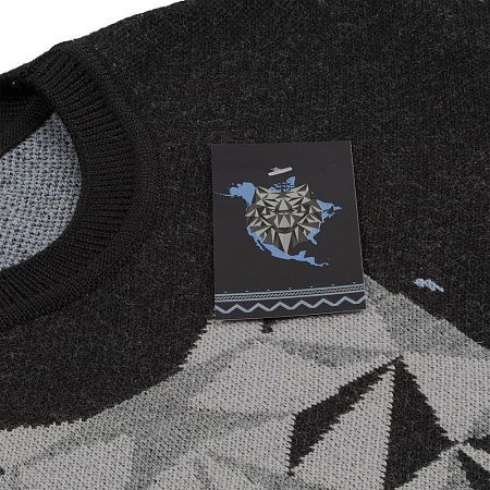 Джемпер Totem Wolf, черный, размер M