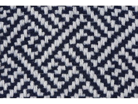 Плед акриловый с белой бахромой «Tassel»