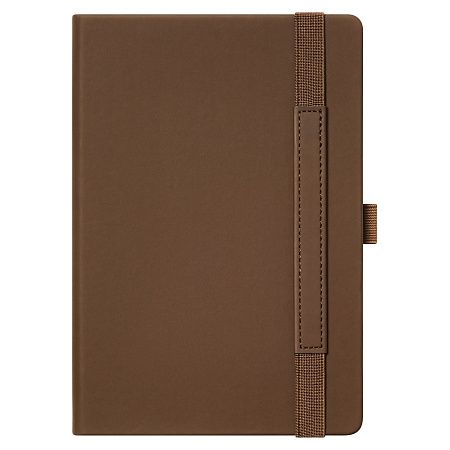 Ежедневник Альфа (Alpha) недатированный, коричневый/бежевый