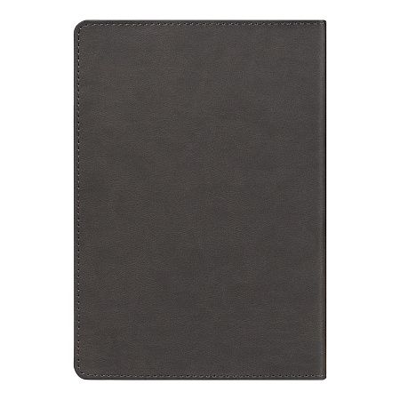 Ежедневник Flexy Viva Latte Daphne Color A5, серый/красный, недатированный, в гибкой обложке