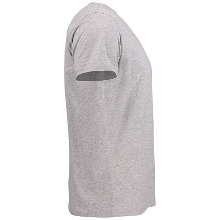 Футболка мужская American U, светлый меланж, размер S