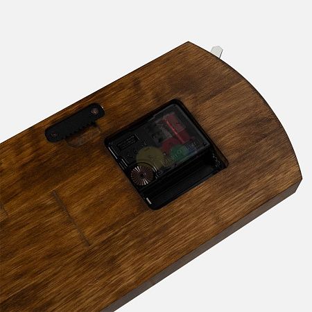 Часы TimeLord, черные с коричневым