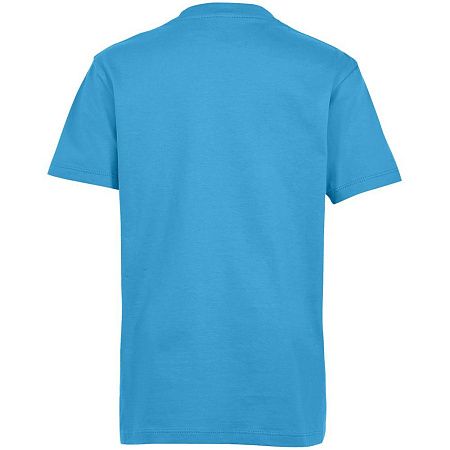 Футболка детская Imperial Kids, ярко-бирюзовая, размер 8 лет (118-128 см)