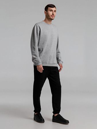 Толстовка Spider 260, серый меланж, размер S