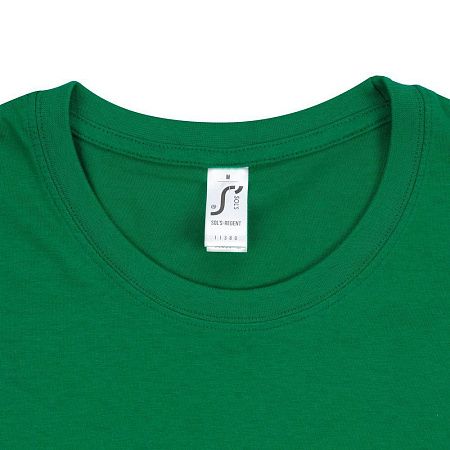 Футболка унисекс Regent 150, ярко-зеленая, размер XXL