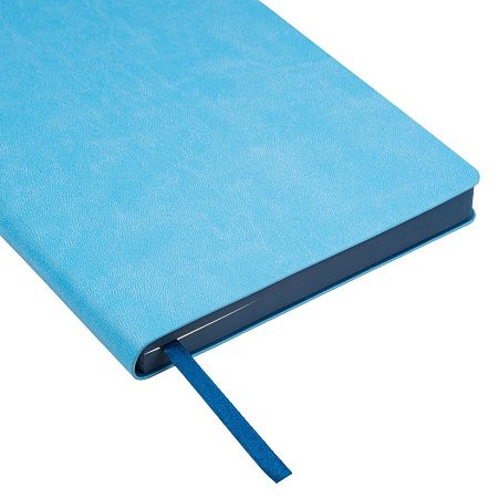 Ежедневник Латте (Latte NEW) недатированный, голубой/синий