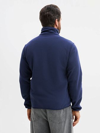 Куртка флисовая унисекс Ben Mac, темно-синяя, размер 3XL