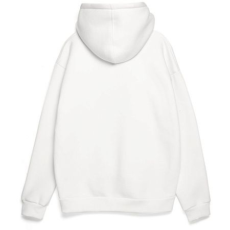 Толстовка унисекс оверсайз Zippy, белая, размер XL/2XL