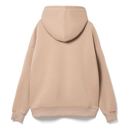 Худи Kulonga Oversize, бежевое (песочное), размер XL/2XL