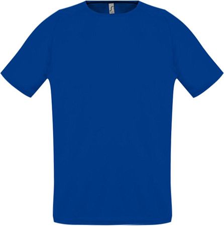 Футболка унисекс Sporty 140, ярко-синяя, размер XL