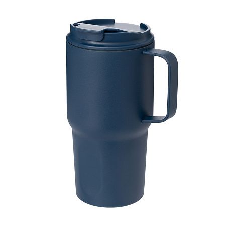 Термокружка вакуумная Авентура (Aventura), синяя