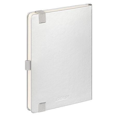 Ежедневник Альфа (Alpha) недатированный, серебро/серый