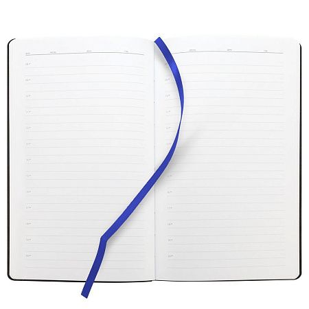 Ежедневник Knit, недатированный, синий