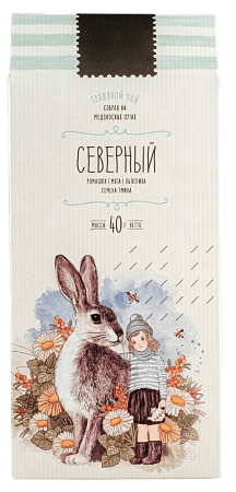 Набор «Лесная сказка»: печенье, чай, ёлочный шар, носки