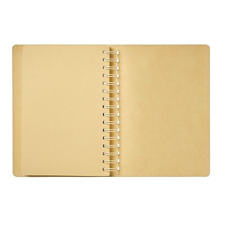 Ежедневник Виста (Vista) недатированный, черный/бежевый