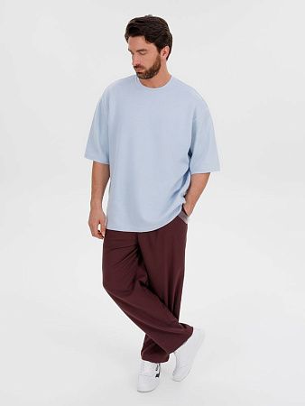 Джемпер с коротким рукавом Siluetti Volumica, светло-голубой, размер XL/2XL