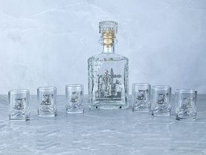 Набор со штофом «Нефтяной»