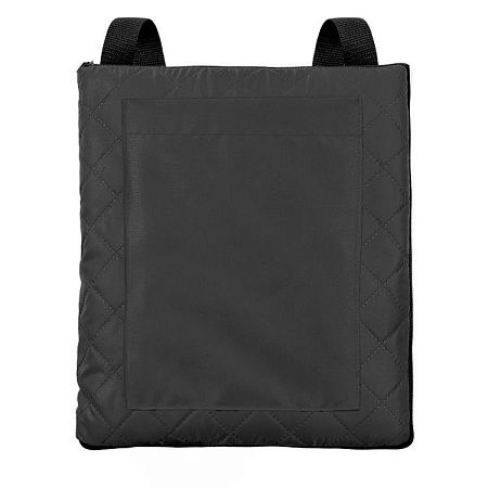 Плед для пикника "Rest"; чёрный; 115 х 140 см; двухсторонний материал флис 150 гр/м2+оксфорд  210 T