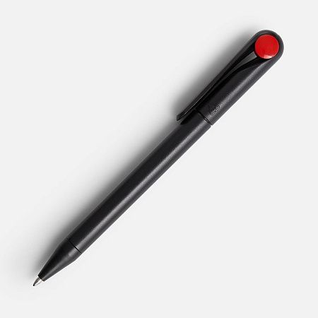 Ручка шариковая Prodir DS1 TMM Dot, черная с красным