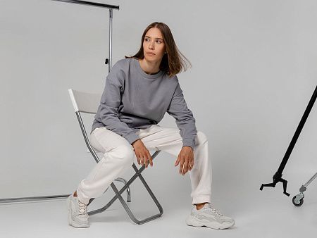 Свитшот Neofit, светло-серый, размер XS/S