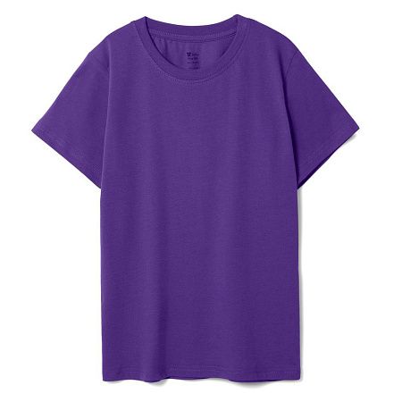 Футболка детская T-Bolka Kids, фиолетовая, размер 14 лет (154-164 см)