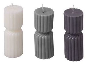 Набор свечей с гранями «Vela»
