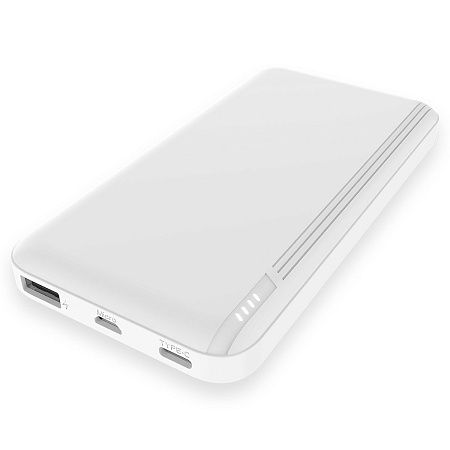 Внешний аккумулятор Optima, 10000 Mah, белый