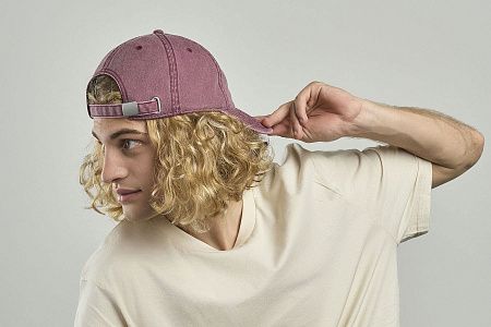 Бейсболка винтажная DIGG, 6 клиньев, металлическая застежка