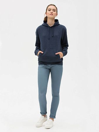 Толстовка унисекс Spencer, синий меланж, размер S