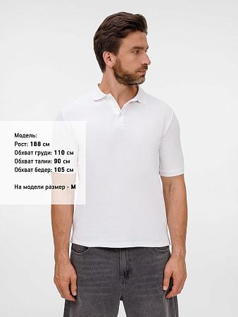 Рубашка поло унисекс Upswing, белая, размер S