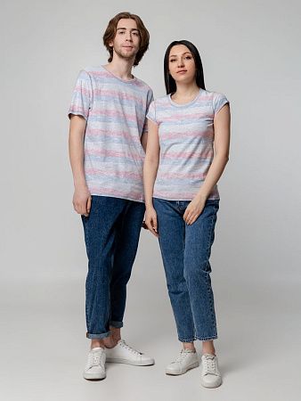 Футболка мужская Rayet двусторонняя, красная с синим, размер M