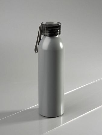 Бутылка для воды Brooke, матовая серая