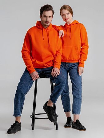Толстовка с капюшоном Slam 320, оранжевая, размер XS